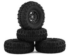 Load image into Gallery viewer, Pro-Line SCX24 1.0&quot; Trencher Pre-Mounted Tires w/Impulse Wheels (Black) (4) (Medium)