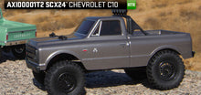 Load image into Gallery viewer, 1/24 SCX24 1967 Chevrolet C10 4WD Truck Brushed RTR, Silver
