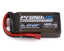 Load image into Gallery viewer, ProTek RC 3S 130C Low IR Si-Graphene + HV Shorty LiPo Battery (11.4V/4800mAh) Crawler Pack w/T-Style Plug