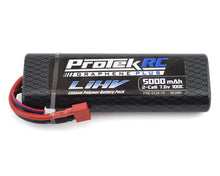 Load image into Gallery viewer, ProTek RC 2S 100C Si-Graphene + HV LiPo Stick Pack TCS Battery (7.6V/5000mAh) w/T-Style Connector (ROAR Approved)