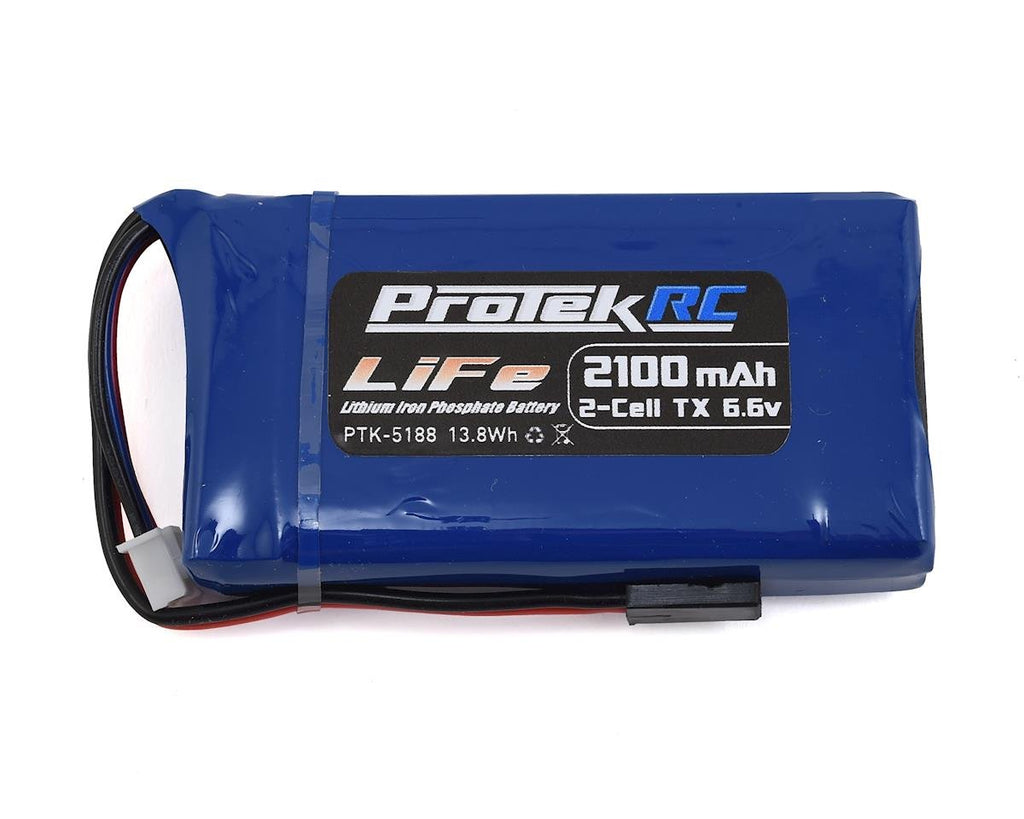 ProTek RC LiFe Futaba Transmitter Battery Pack (6.6V/2100mAh) (3PV/4PK/4PM/4PLS/4PX/4PV/7PX/7PXR/16SZ)
