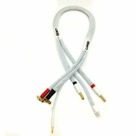 2S Pro Charge Cable with 4/5mm Bullet Connector (White)
