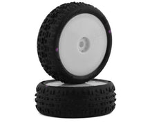 Load image into Gallery viewer, JConcepts Mini-B Swagger Pre-Mounted Front Tires (White) (2) (Pink)