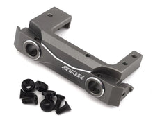 Load image into Gallery viewer, Samix SCX10 II Short Aluminum Bumper Mount w/Adjustable Servo Mount (Grey)