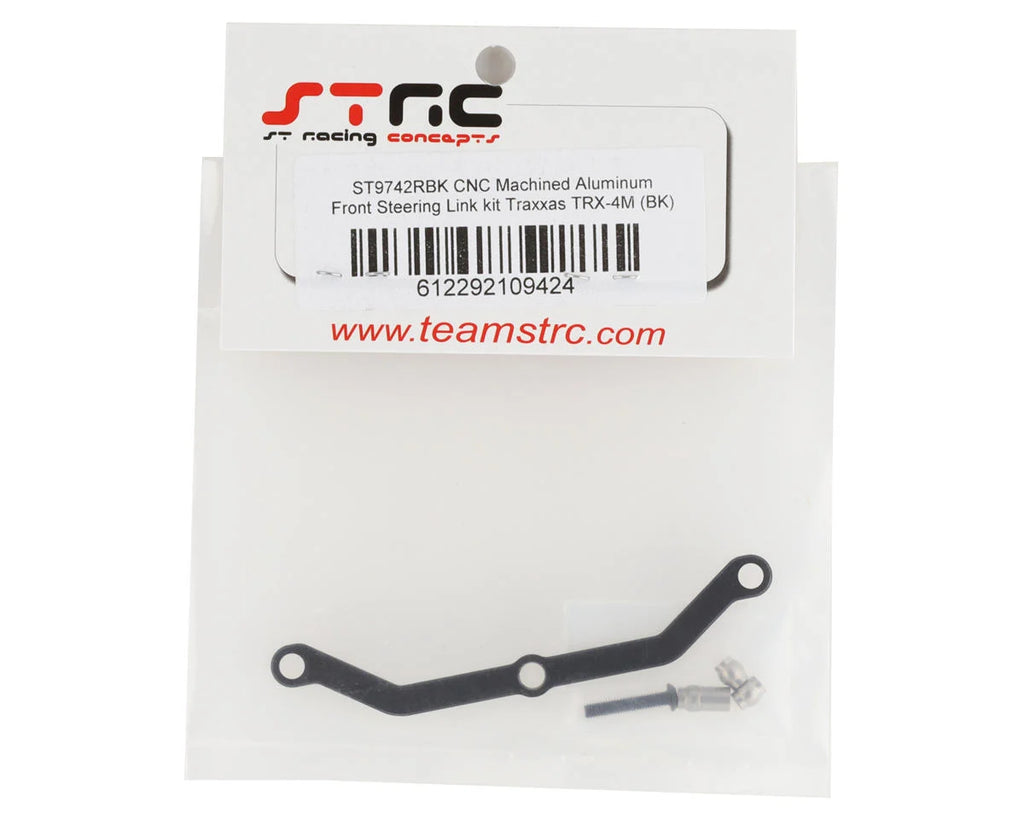 ST Racing Concepts Traxxas TRX-4M Aluminum Front Steering Link (Black)