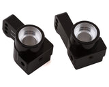 ST Racing Concepts DR10 Aluminum Rear Hub Carriers (Black) (2) (1° Toe)