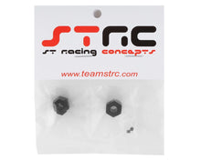 Load image into Gallery viewer, ST Racing Concepts DR10 Aluminum Rear Hex Adapters (2) (Black)