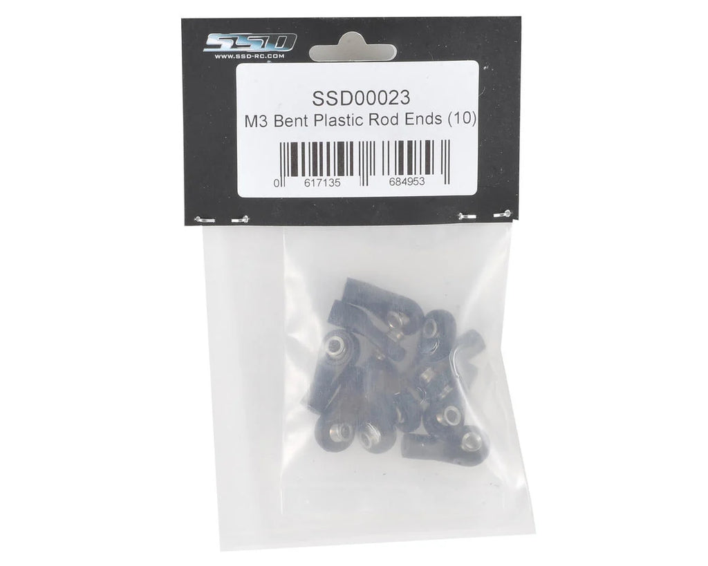 SSD RC M3 Bent Plastic Rod End (10)