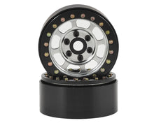 Load image into Gallery viewer, SSD RC Trail 1.9&quot; Steel Beadlock Crawler Wheels (Silver) (2)