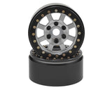 SSD RC Assassin 1.9 Beadlock Crawler Wheels (Silver) (2)