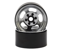 Load image into Gallery viewer, SSD RC Slot 1.9&quot;&quot; Steel Beadlock Wheels (Chrome)