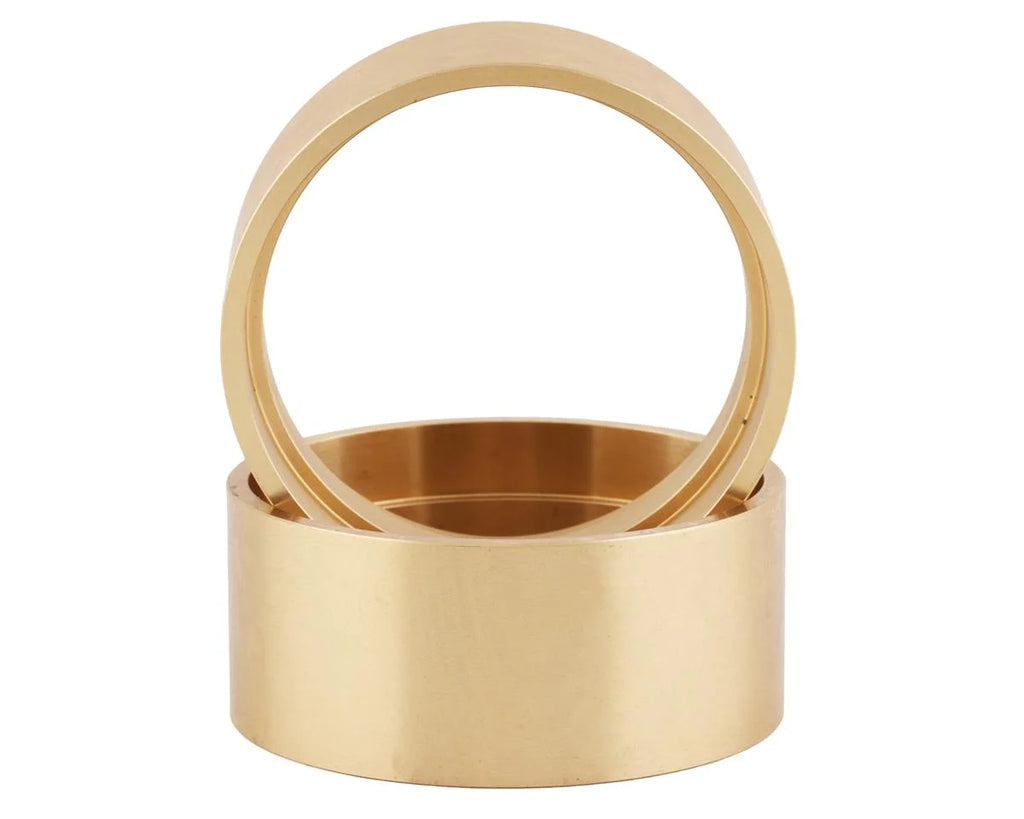 SSD RC Brass 1.55” Internal Lock Rings (2) (21.0mm)