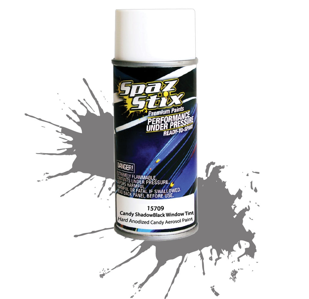 Spaz Stix "Candy Black" Window Tint/Shadow Tint Spray Paint (3.5oz)