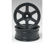 Load image into Gallery viewer, Tamiya 6-Spoke Wheel Medium Narrow (Grey) (2) (24mm)