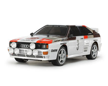 Load image into Gallery viewer, Tamiya Audi Quattro Rallye AZ 1/10 4WD Electric Rally Car Kit (TT-02)