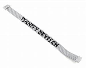Ultra Flexi 100mm Flat Sensor Wire with Trinity Logo (White)