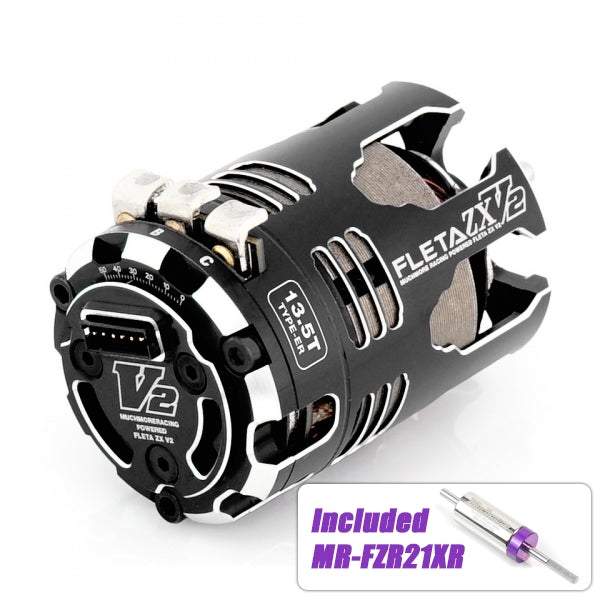 Muchmore Racing FLETA ZX V2 13.5T ER Spec Brushless Motor w/21XR