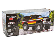 Load image into Gallery viewer, Traxxas TRX-4 1/10 Trail Crawler Truck w/&#39;79 Bronco Ranger XLT Body (Sunset) w/TQi 2.4GHz Radio