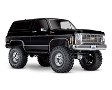 Load image into Gallery viewer, Traxxas TRX-4 1/10 Trail Crawler Truck w/&#39;79 Chevrolet K5 Blazer Body (Black) w/TQi 2.4GHz Radio