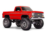 Traxxas TRX-4 1/10 High Trail Crawler Truck w/'79 Chevrolet K10 Truck Body (RED) w/TQi 2.4GHz Radio