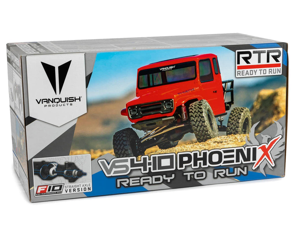 Vanquish Products VS4-10 Phoenix Straight Axle RTR Rock Crawler 