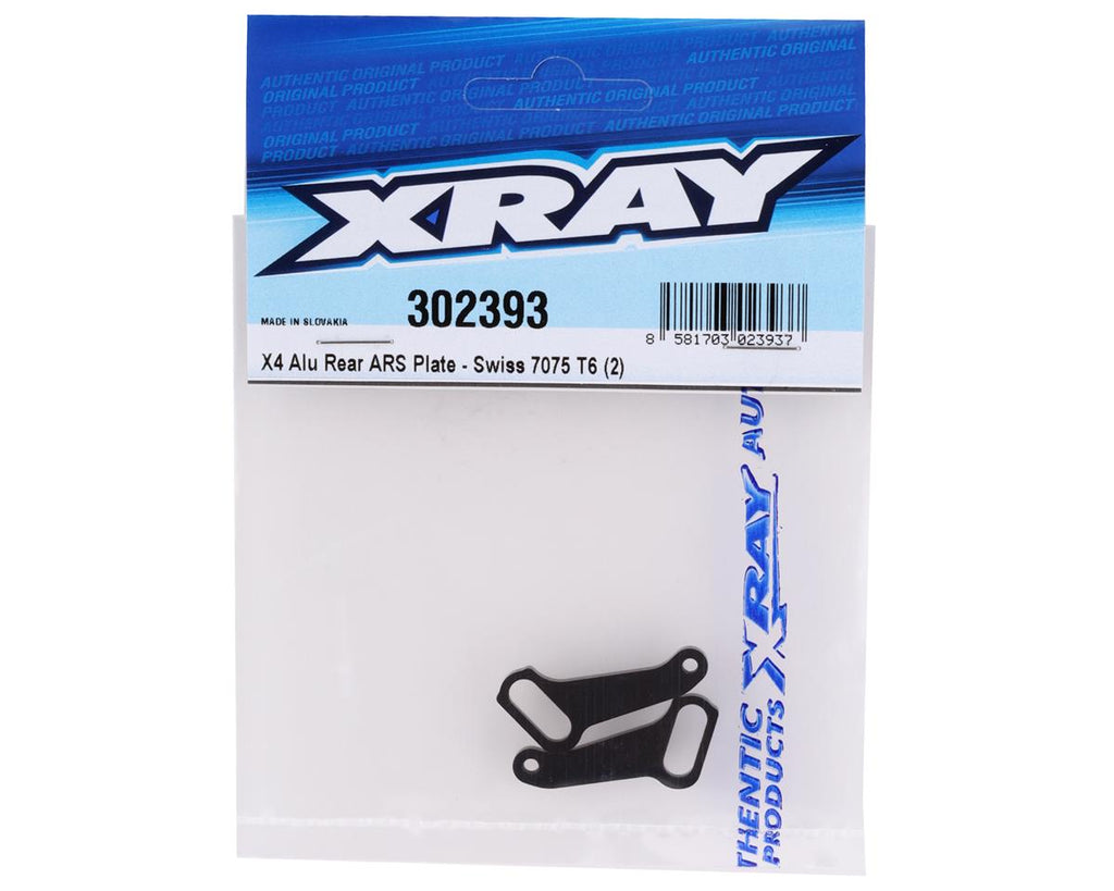 XRAY X4 ARS Aluminum Rear Plate (2)