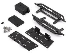 Load image into Gallery viewer, Yeah Racing Axial SCX10 II Steel Rock Sliders w/Receiver Box (Black) (2)