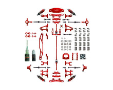 Load image into Gallery viewer, Yeah Racing Tamiya TT-02 Aluminum Upgrade Kit (Red)