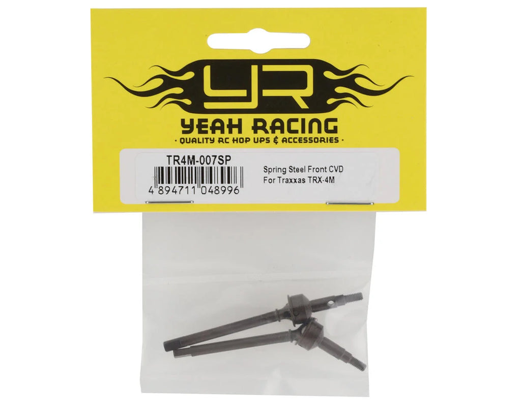 Yeah Racing Traxxas TRX-4M Spring Steel Front CVD Drive Shaft Set