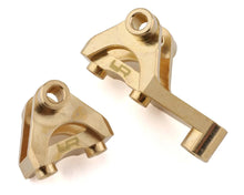 Load image into Gallery viewer, Yeah Racing Traxxas TRX-4/TRX-6 Brass Front Suspension Link Mount Set