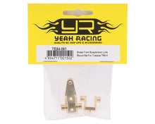Load image into Gallery viewer, Yeah Racing Traxxas TRX-4/TRX-6 Brass Front Suspension Link Mount Set