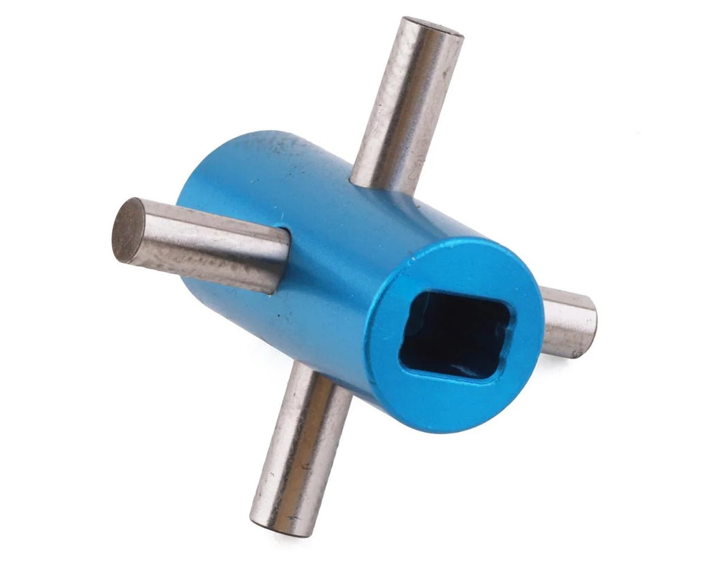 Yeah Racing Tamiya TT-02TT/02B Aluminum Differential Locker (Blue)