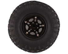 Load image into Gallery viewer, Yeah Racing Soft 1.9&quot; Off-Road Pre-Mounted Tires w/Aluminum Beadlock Wheels (Black) (4) w/12mm Hex