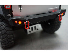 Load image into Gallery viewer, Yeah Racing Aluminum SCX10 Front &amp; Rear Bumper Set w/Heavy Duty Shackle &amp; LEDs